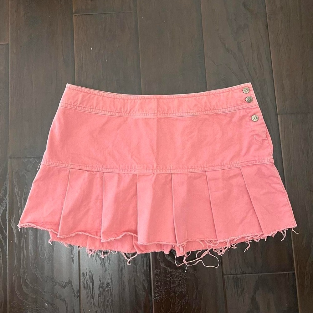 Y2K American Eagle Outfitters Pink Mini Skirt